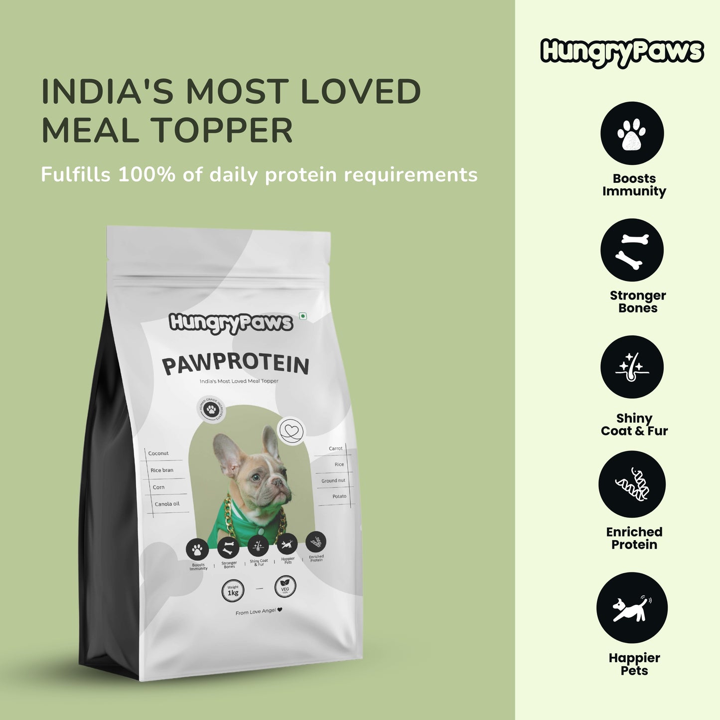 PAWPROTEIN - Vegetarian Meal Topper